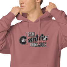 Load image into Gallery viewer, Team Corntrix Cornhole Unisex pigment-dyed hoodie
