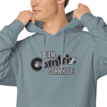 Load image into Gallery viewer, Team Corntrix Cornhole Unisex pigment-dyed hoodie
